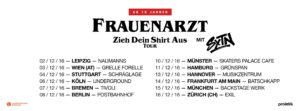 © Frauenarzt, Header Facebook "Zieh dein Shirt aus" Tour 2016