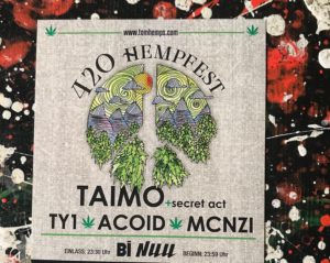 Plakat 420 Hempfest 2018 Berlin